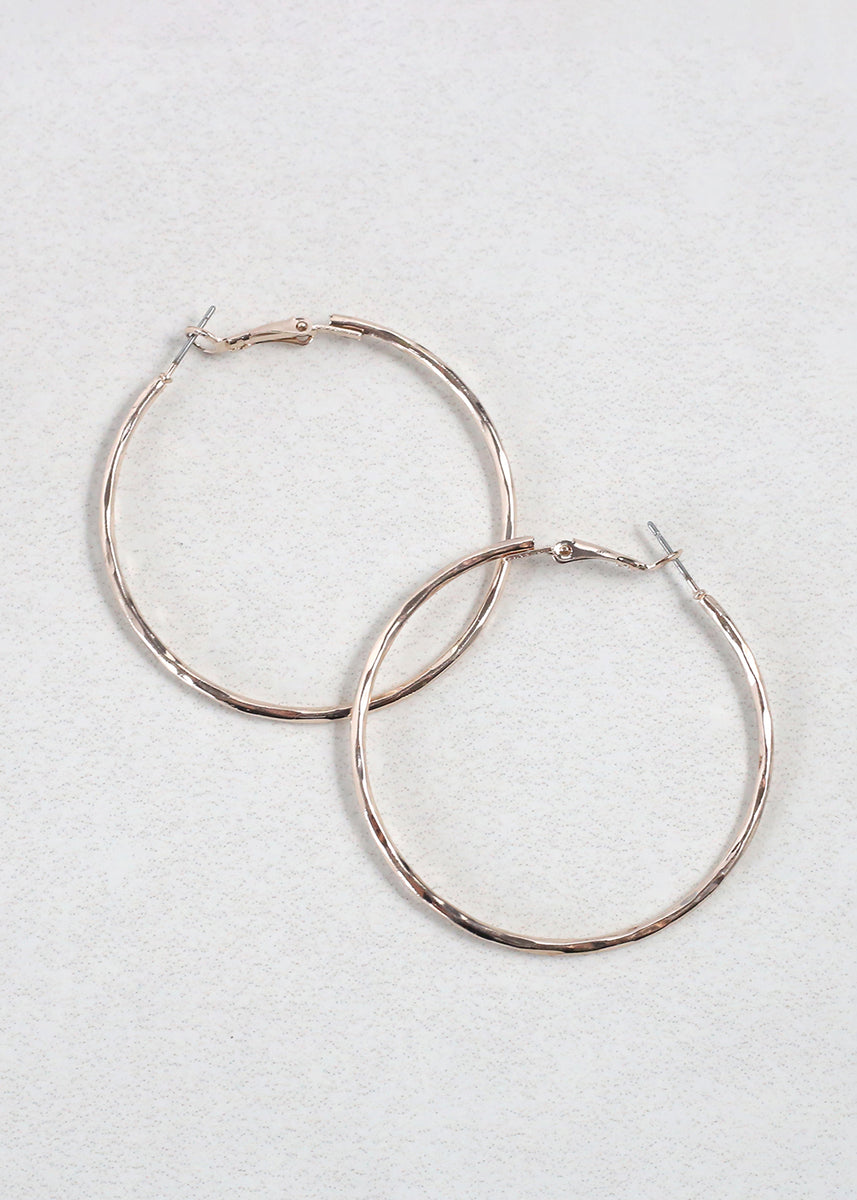 Classic Gold Hoop Earrings – Shop Miss A