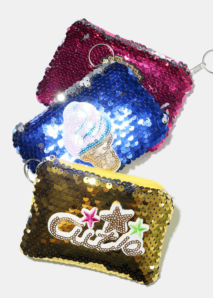 Sequin Coin Pouch  ACCESSORIES - Shop Miss A