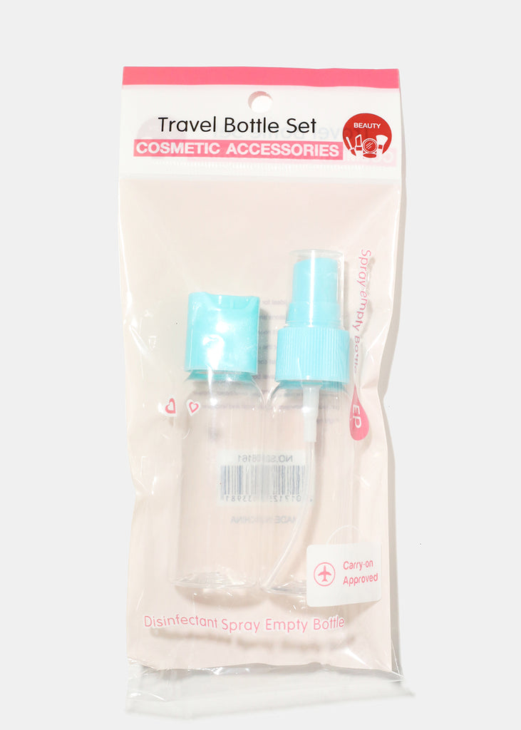 Travel Bottle Set Blue COSMETICS - Shop Miss A