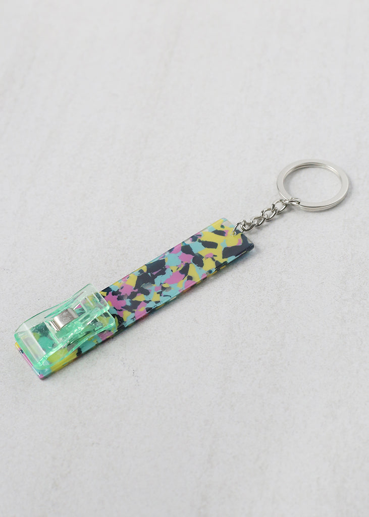 Marble Card Grabber Keychain Green ACCESSORIES - Shop Miss A