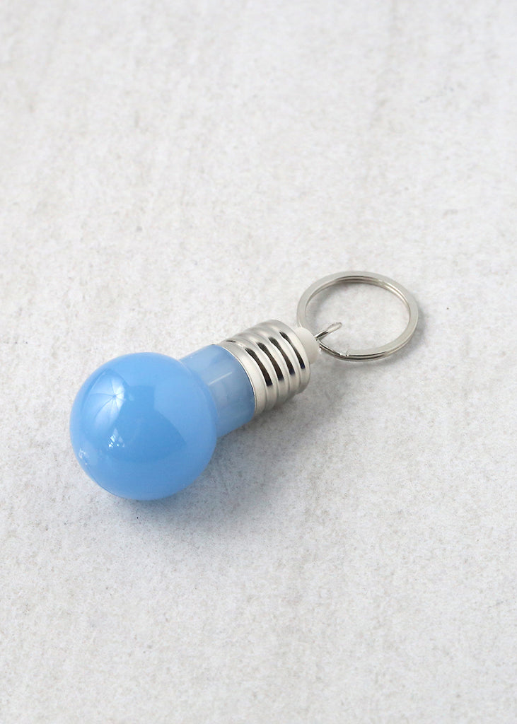 Lightbulb Keychain Blue ACCESSORIES - Shop Miss A