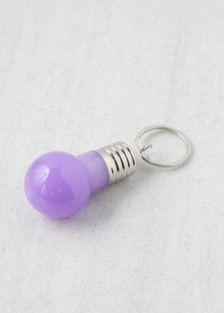 Lightbulb Keychain Purple ACCESSORIES - Shop Miss A