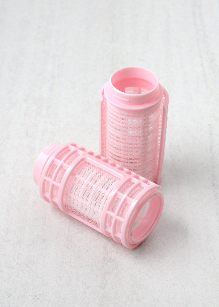 2-PC Hair Rollers Pink HAIR - Shop Miss A