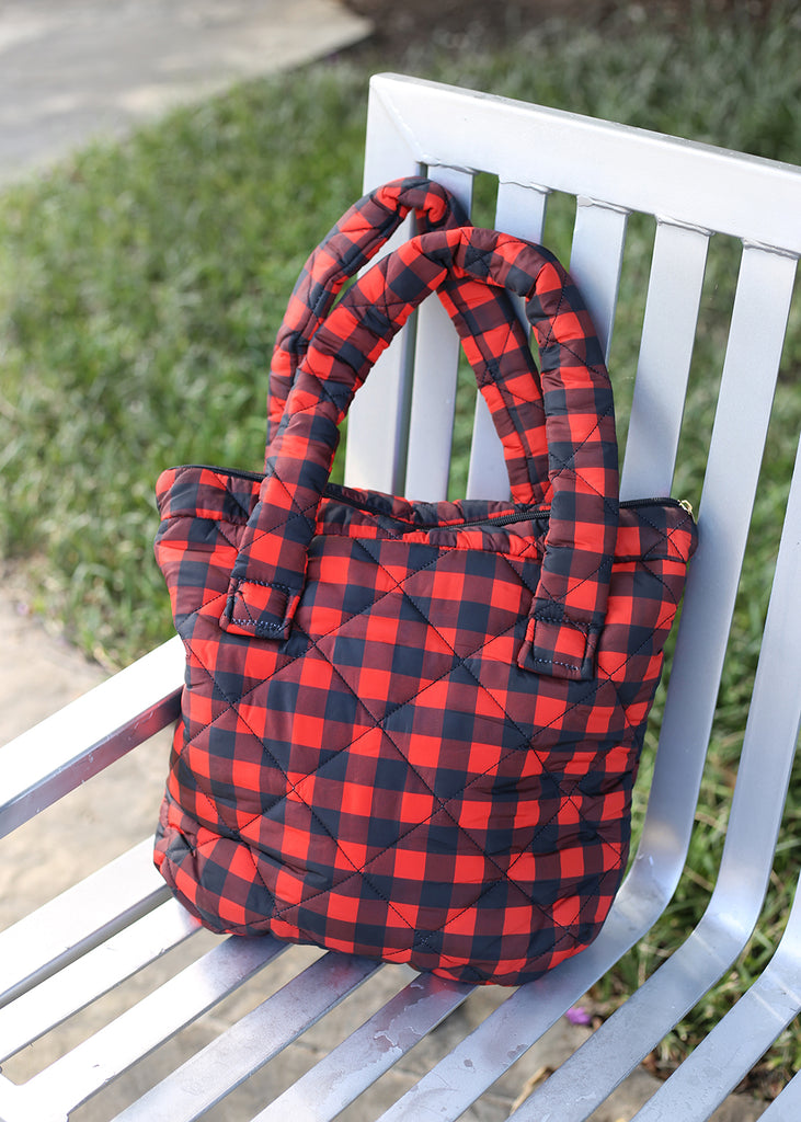 Emily Tote Bag Red ACCESSORIES - Shop Miss A