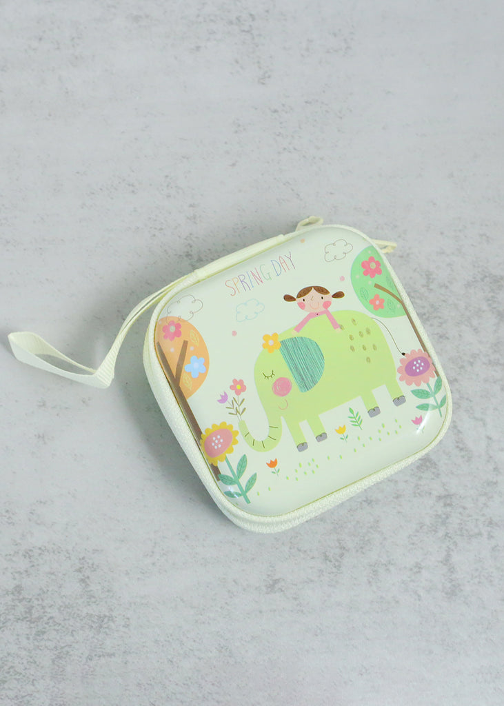 Cute Animal Tin Case Elephant ACCESSORIES - Shop Miss A