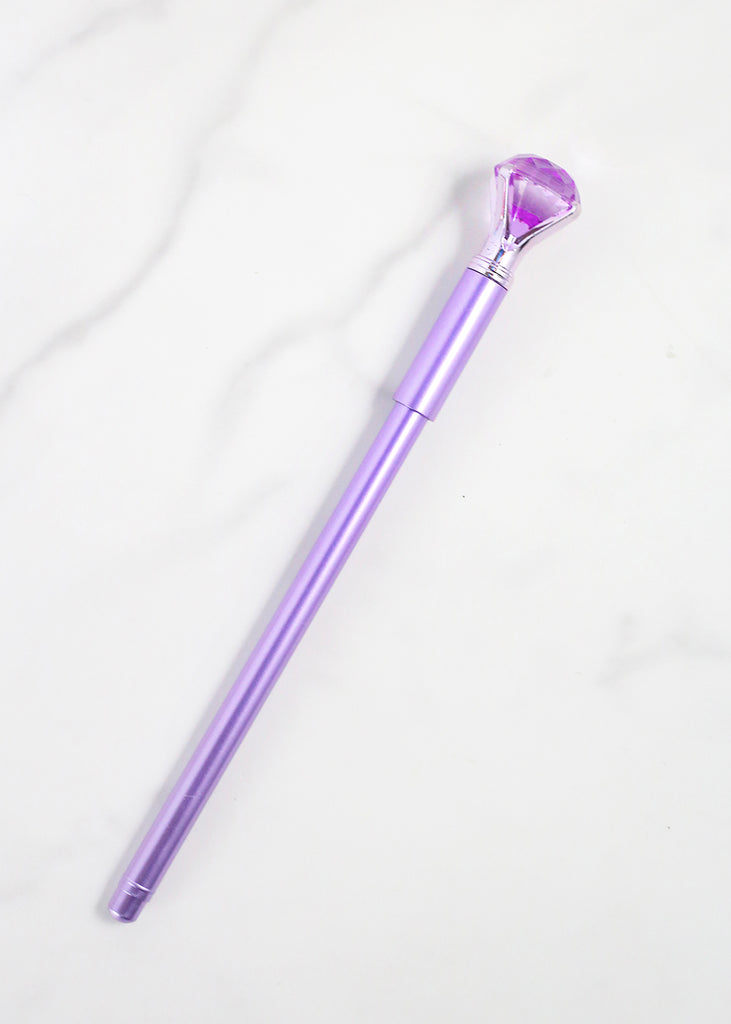 Diamond Top Pen Purple ACCESSORIES - Shop Miss A