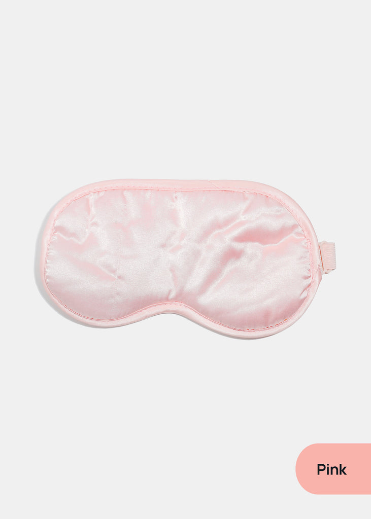 AOA Satin Sleeping Mask Pink ACCESSORIES - Shop Miss A