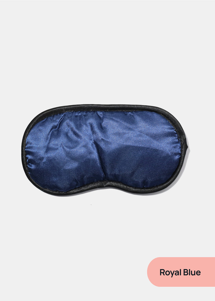 AOA Satin Sleeping Mask Royal Blue ACCESSORIES - Shop Miss A