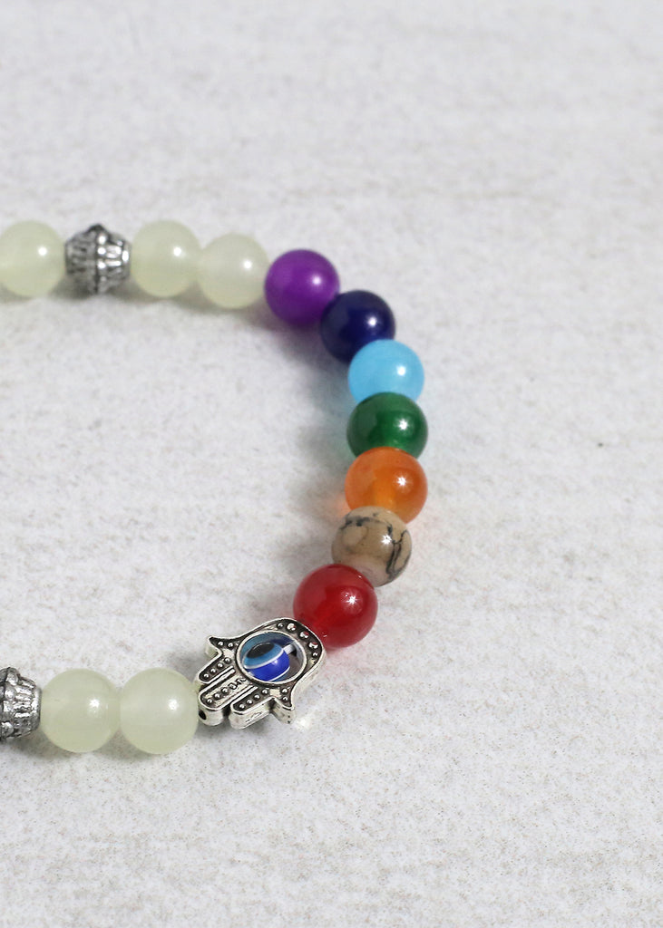 7 Chakras Beaded Boho Bracelet  JEWELRY - Shop Miss A