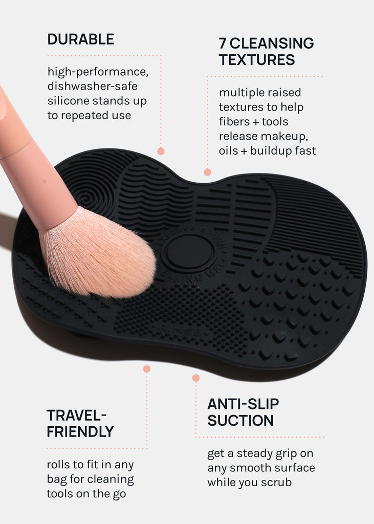 AOA Silicone Suction Brush Cleaning Mat  COSMETICS - Shop Miss A