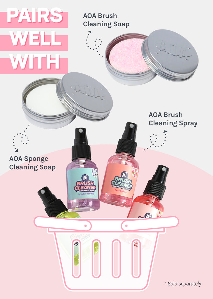 AOA Silicone Suction Brush Cleaning Mat  COSMETICS - Shop Miss A