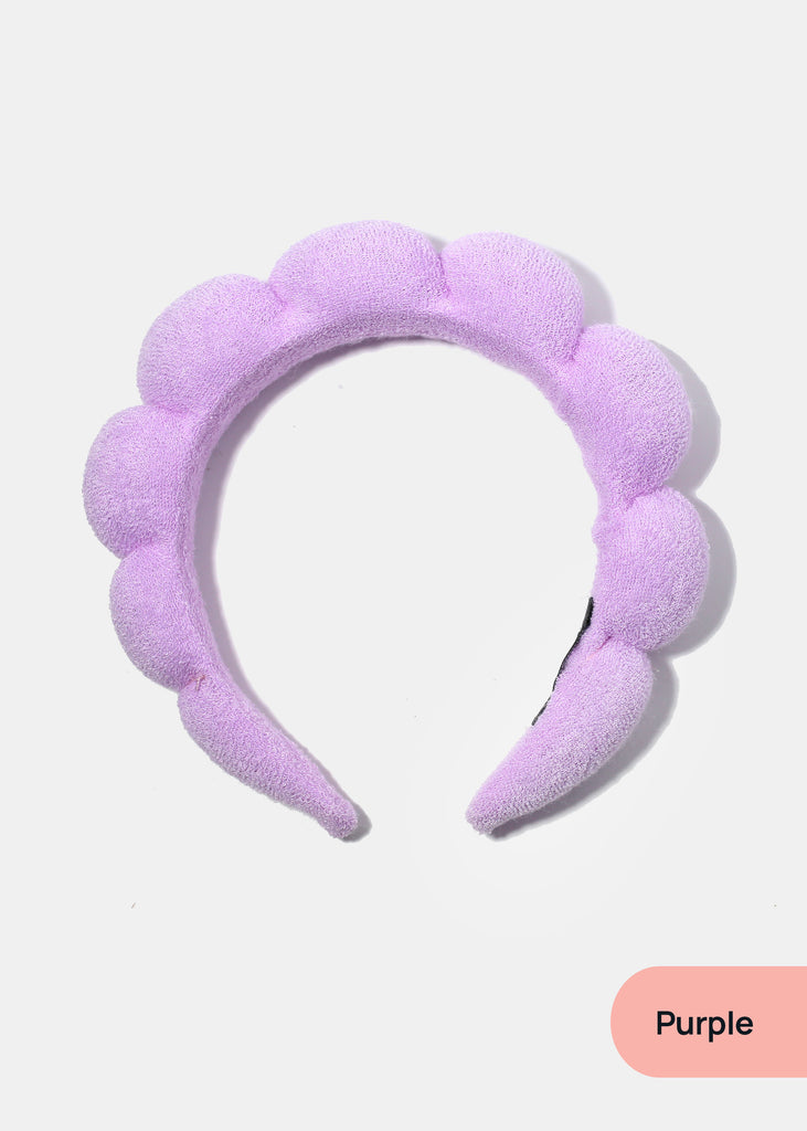 AOA Bubble Spa Headband Purple HAIR - Shop Miss A