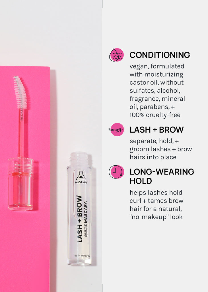 a2o Lab Lash + Brow Clear Mascara  COSMETICS - Shop Miss A