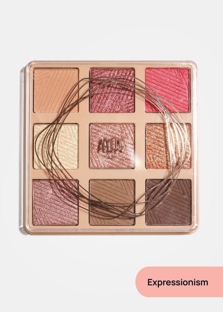 AOA Colorful Canvas 9 Color Eyeshadow Palette Expressionism COSMETICS - Shop Miss A