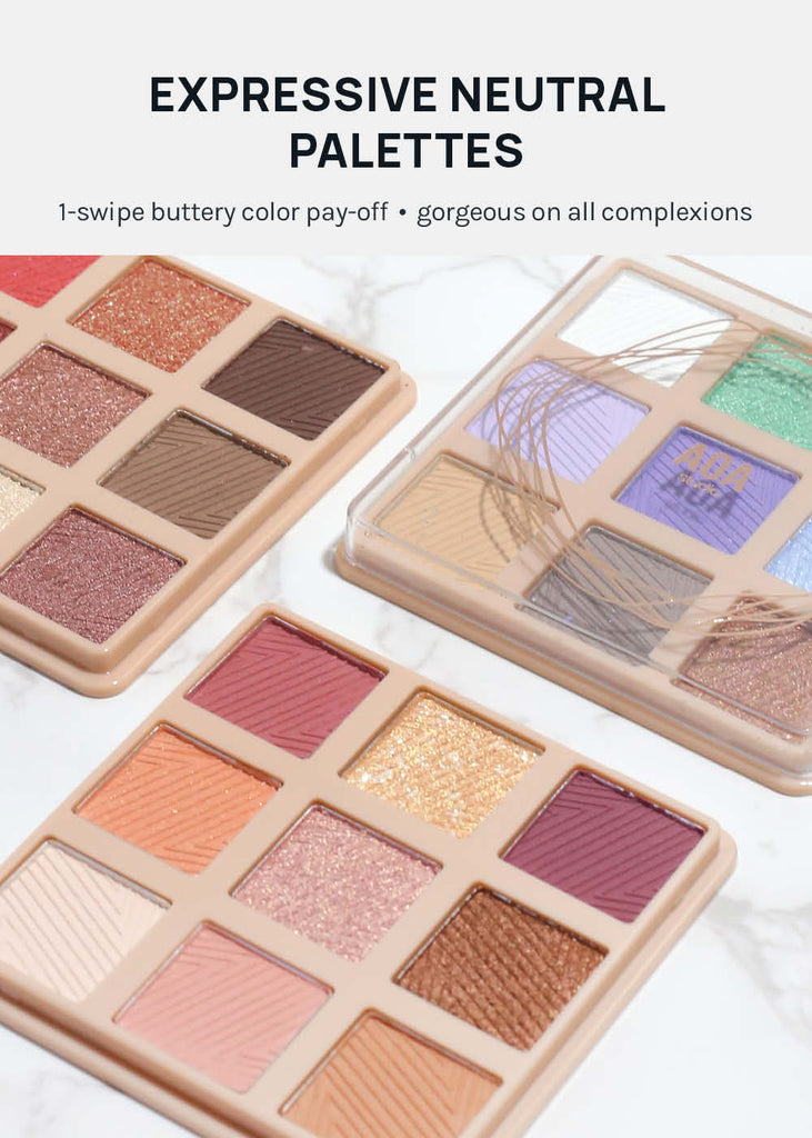 AOA Colorful Canvas 9 Color Eyeshadow Palette COSMETICS - Shop Miss A