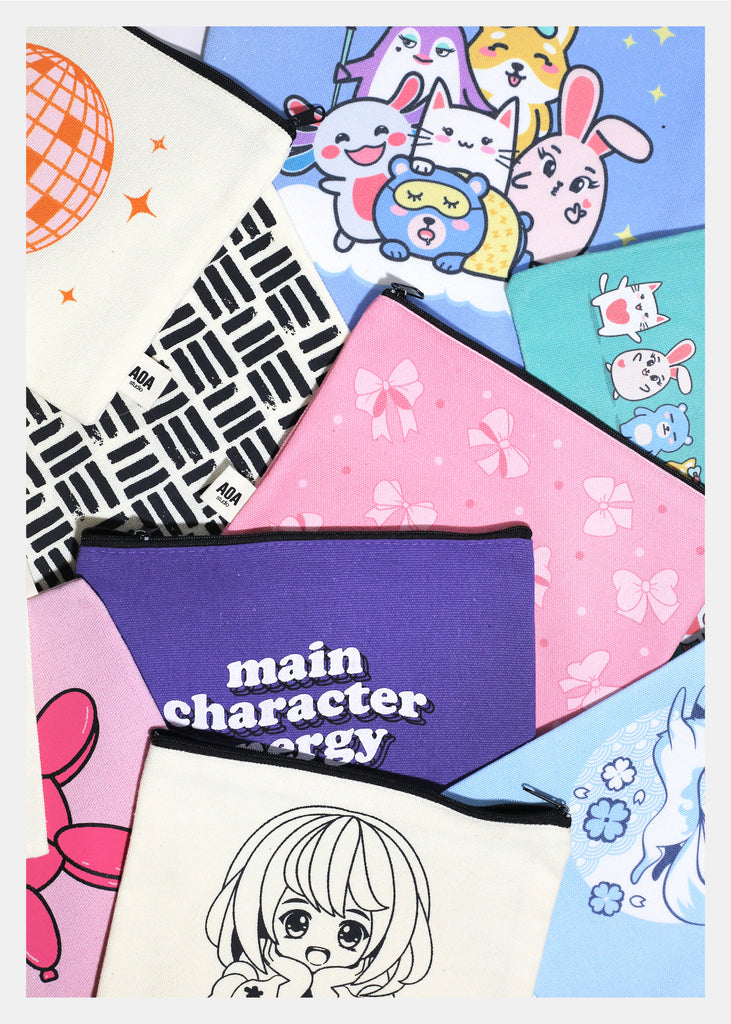 AOA Canvas Bag - Main Character  COSMETICS - Shop Miss A