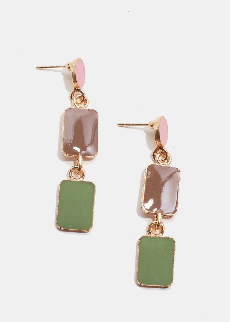 Stone Dangle Earrings  JEWELRY - Shop Miss A