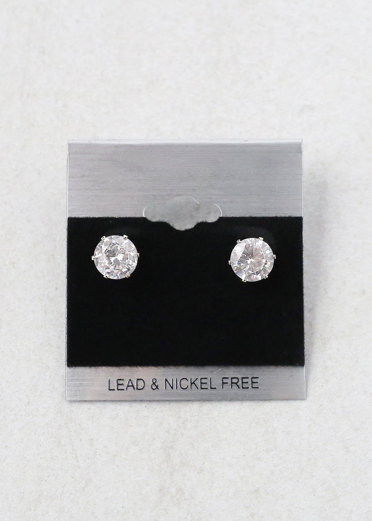 Clear Stud Earrings  JEWELRY - Shop Miss A