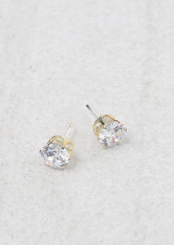 Clear Stud Earrings  JEWELRY - Shop Miss A