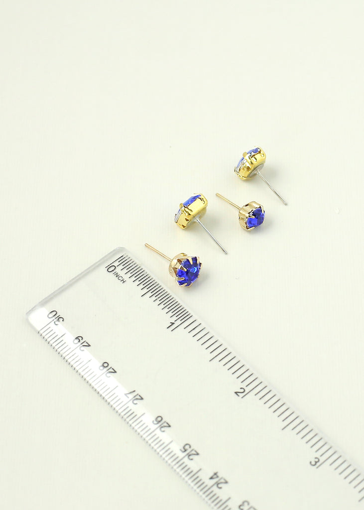 12-Pair Multi Color Stud Earrings  JEWELRY - Shop Miss A