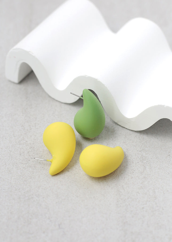 Colorful Teardrop Earring  JEWELRY - Shop Miss A