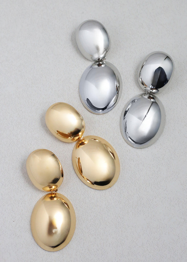 Oval Drop Earrings JEWELRY - Shop Miss A