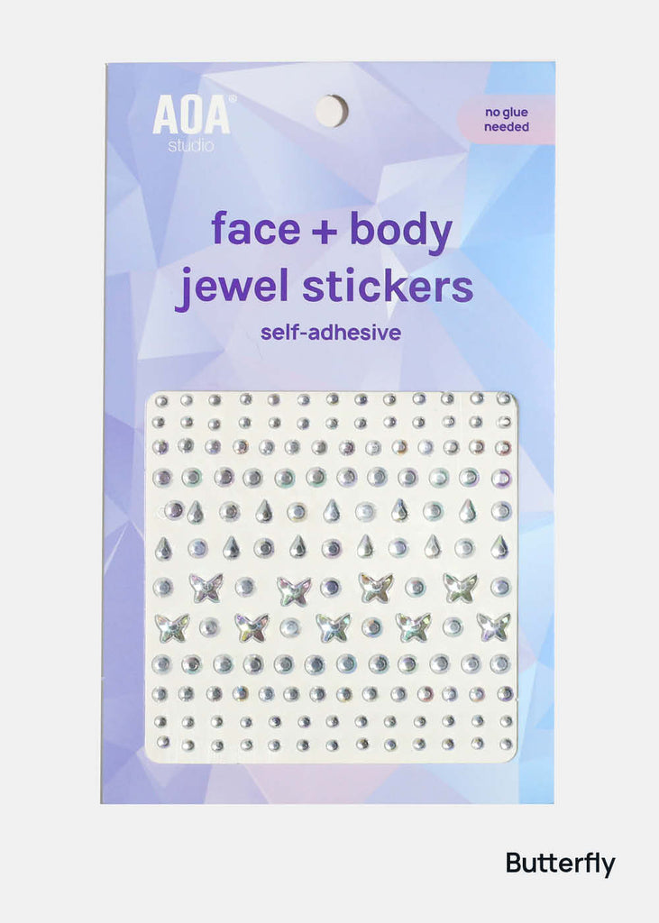 AOA Face + Body Jewel Stickers Butterfly COSMETICS - Shop Miss A