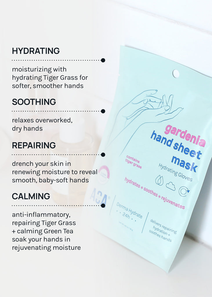 AOA Skin Gardenia Hand Sheet Mask  Skincare - Shop Miss A