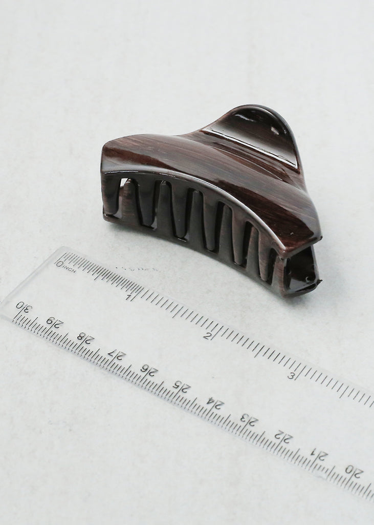 Wood Effect Hair Claw Clip  HAIR - Shop Miss A