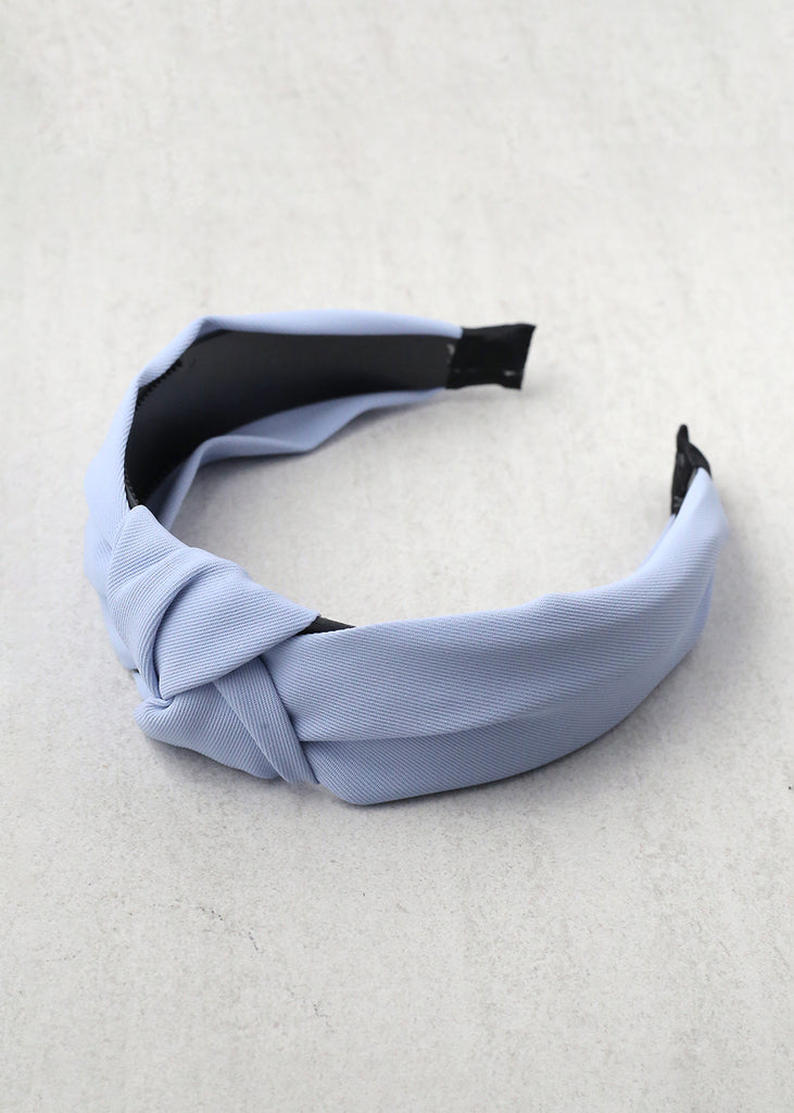 Pastel Knot Headband Blue HAIR - Shop Miss A