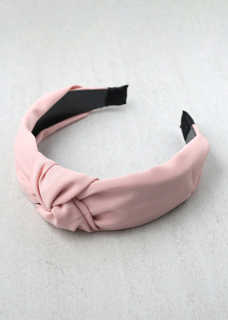 Pastel Knot Headband Pink HAIR - Shop Miss A