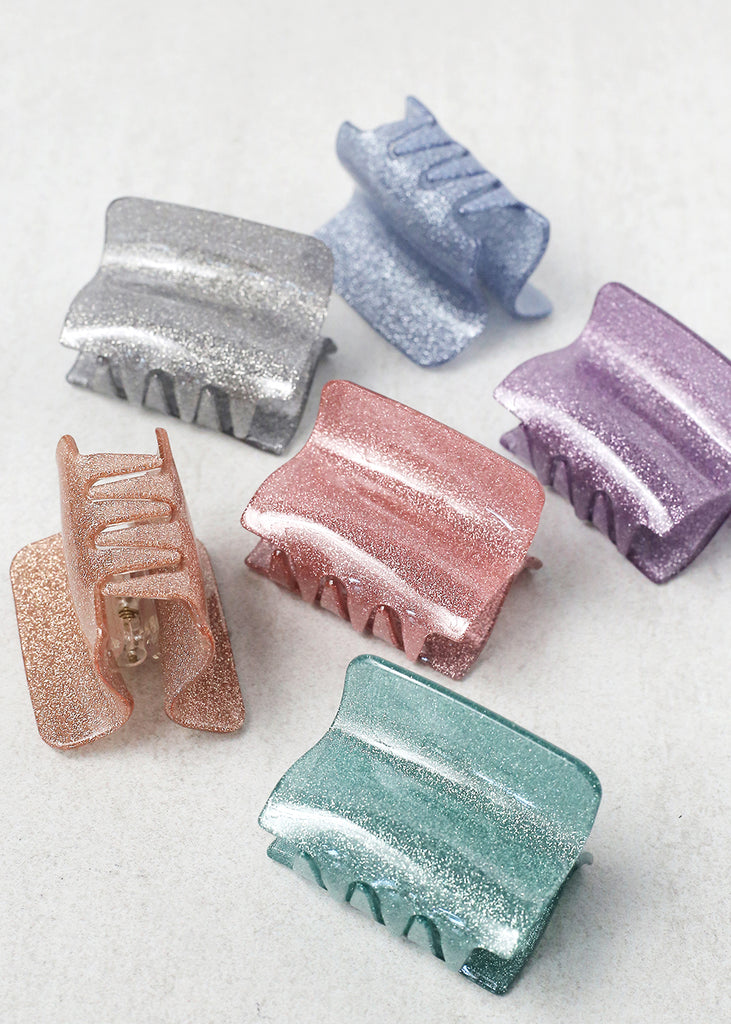 Small Glitter Jaw Hair Clip  HAIR - Shop Miss A