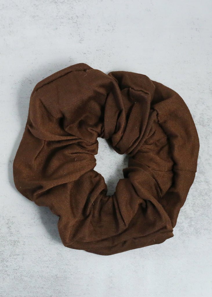 Soft Scrunchie - Brown Dark Brown HAIR - Shop Miss A