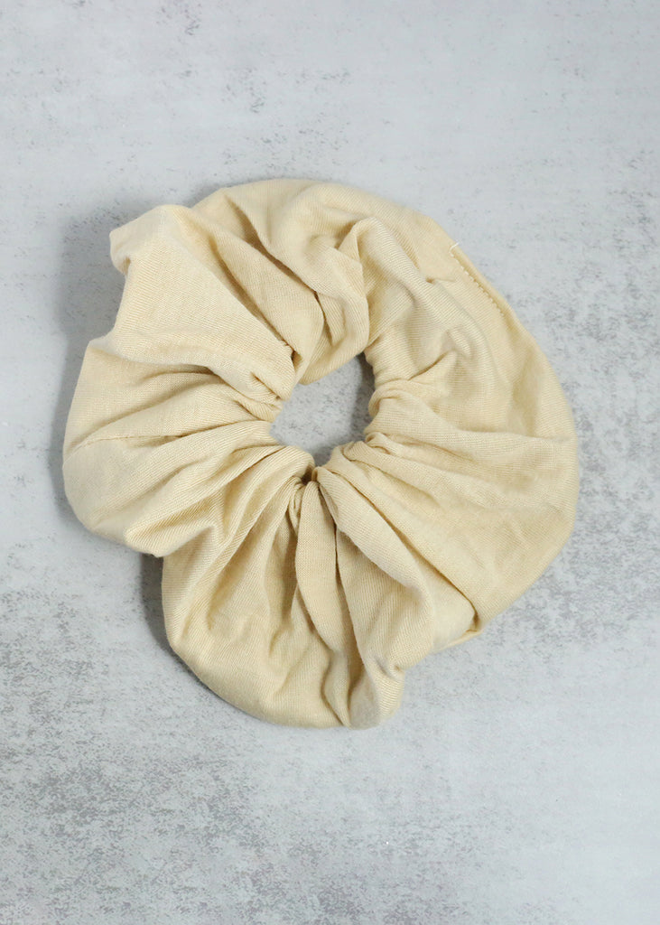 Soft Scrunchie - Brown Beige HAIR - Shop Miss A