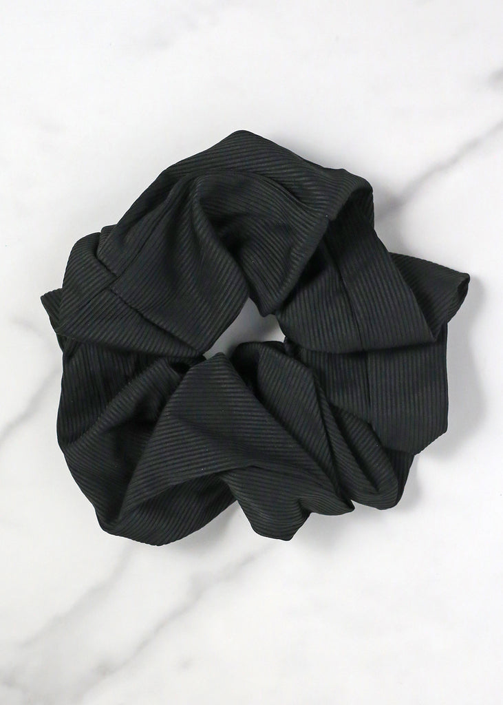 Soft Pastel Hair Scrunchies Black HAIR - Shop Miss A