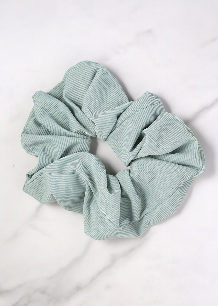 Soft Pastel Hair Scrunchies Green HAIR - Shop Miss A