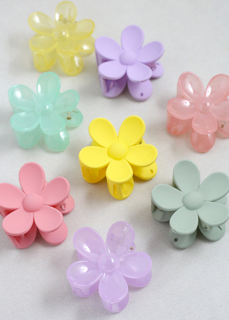 Colorful Daisy Hair Clips (2pc Set) HAIR - Shop Miss A