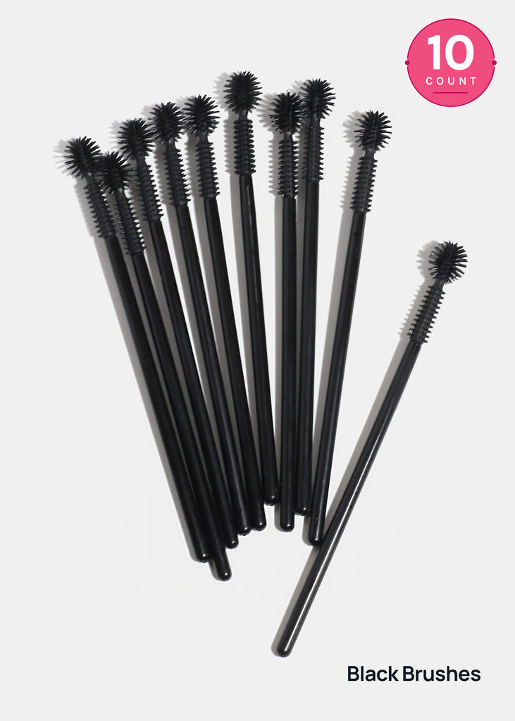 AOA Disposable Silicone Lash + Brow Wands Black Brushes COSMETICS - Shop Miss A