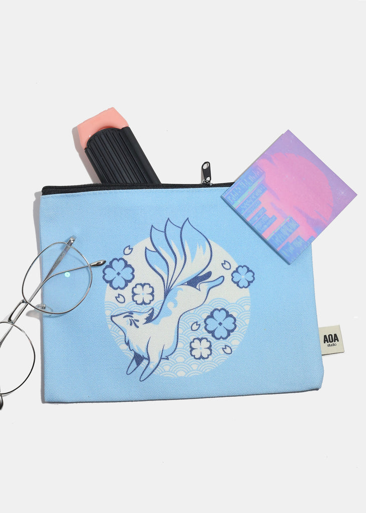 AOA Canvas Bag - Leaping Kitsune  COSMETICS - Shop Miss A