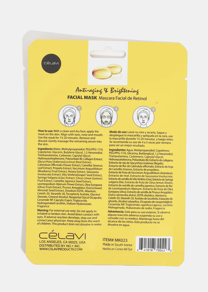 CEV Retinol Sheet Mask  Skincare - Shop Miss A