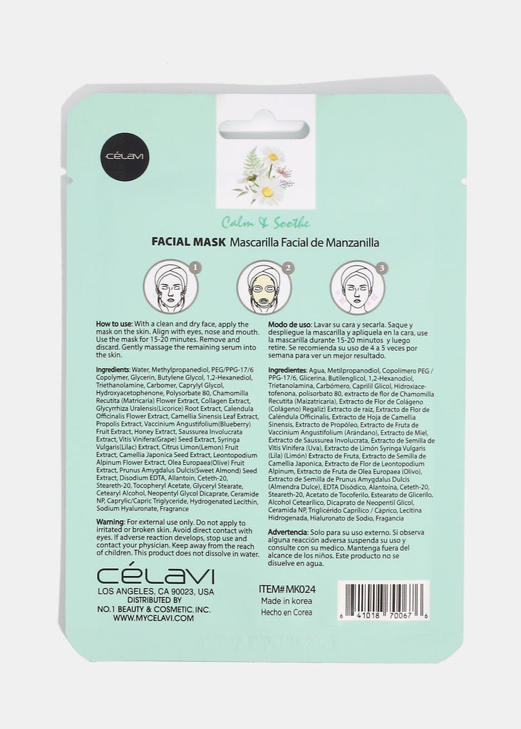 CEV Chamomile Sheet Mask  Skincare - Shop Miss A