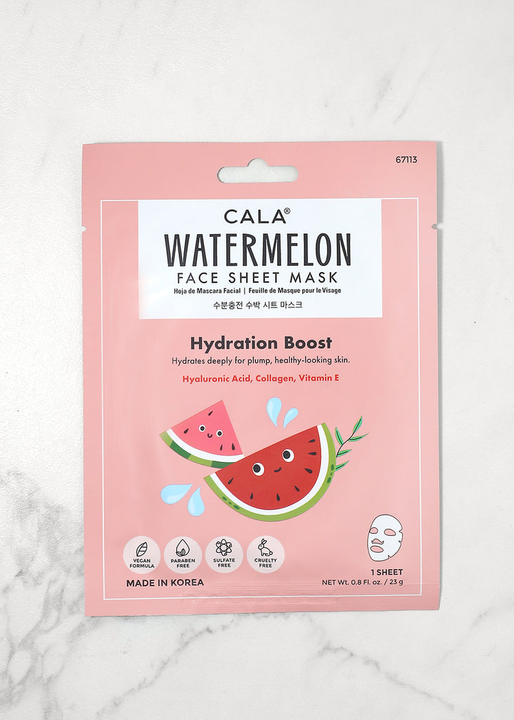 Watermelon Face Sheet Mask  Skincare - Shop Miss A