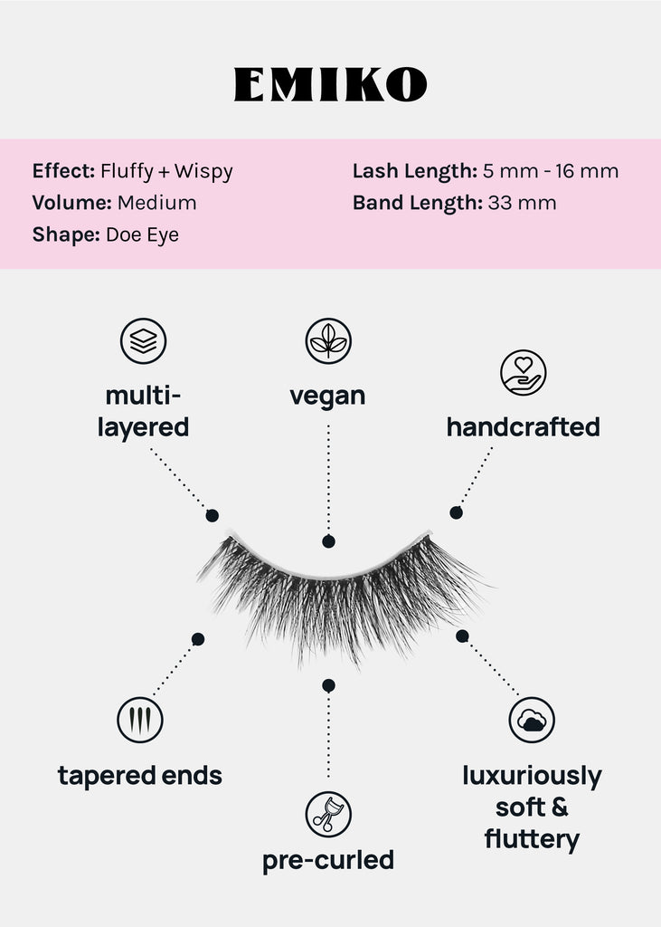 Magical Girl Natural Eyelashes – Emiko  COSMETICS - Shop Miss A