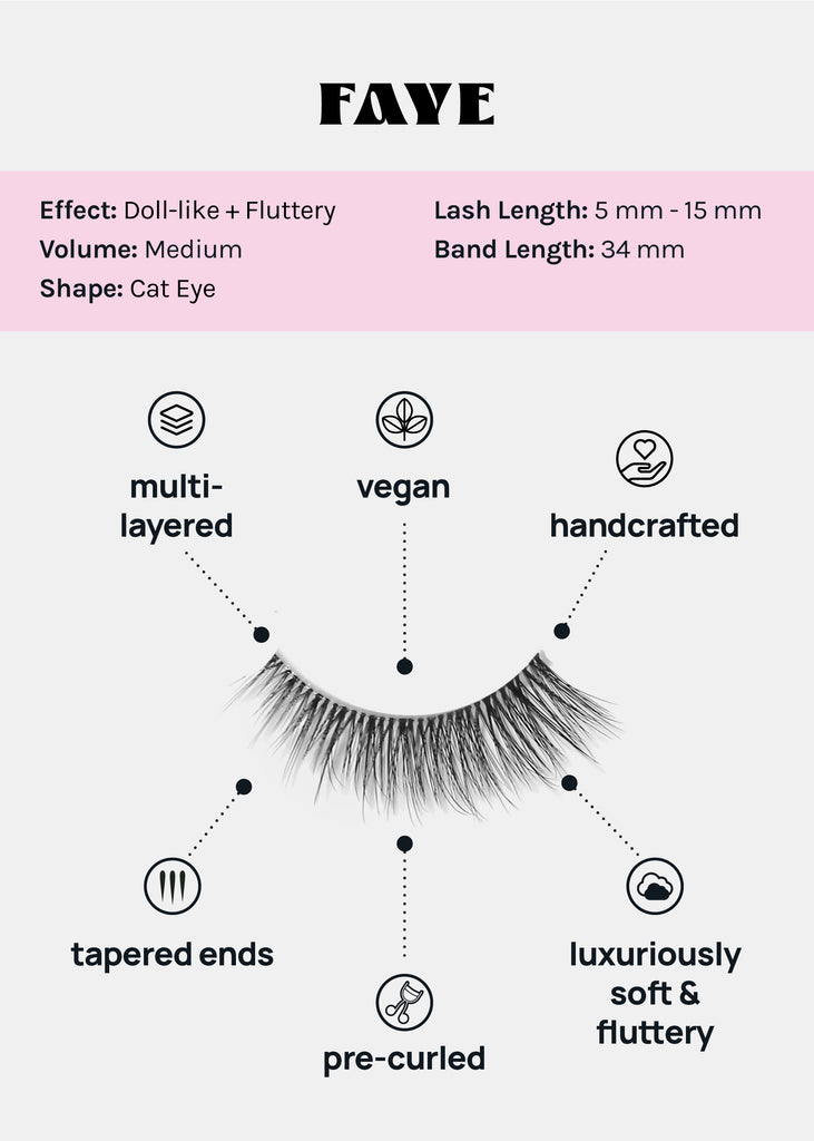 Magical Girl Natural Eyelashes – Faye  COSMETICS - Shop Miss A