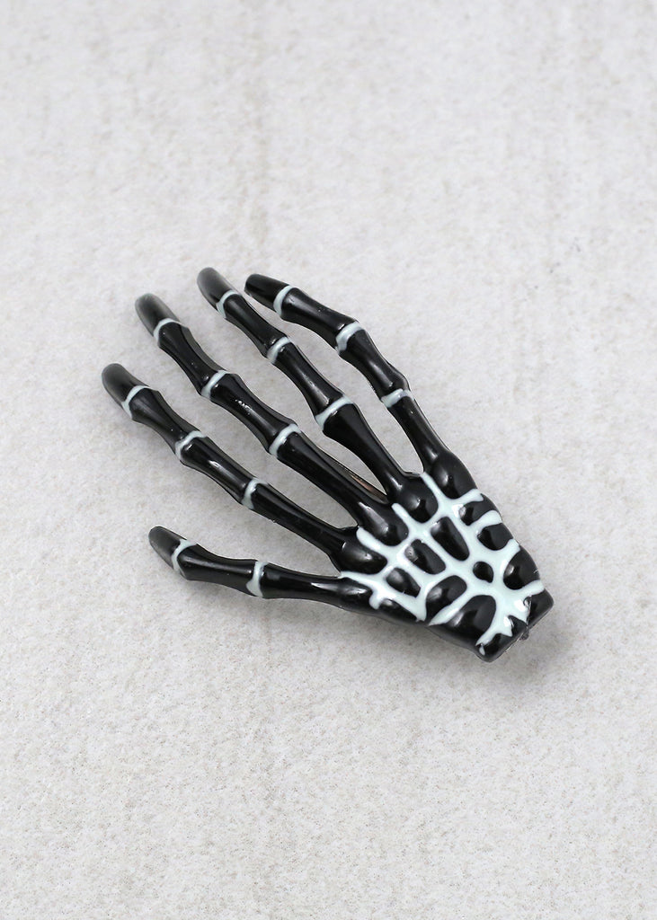 Skeleton Hair Clips Black  HAIR - Shop Miss A