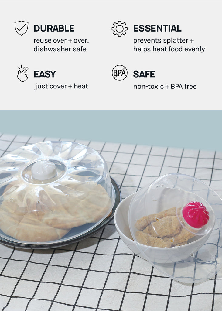 Microwave Splatter Cover, Microwave Cover for Foods, BPA Free