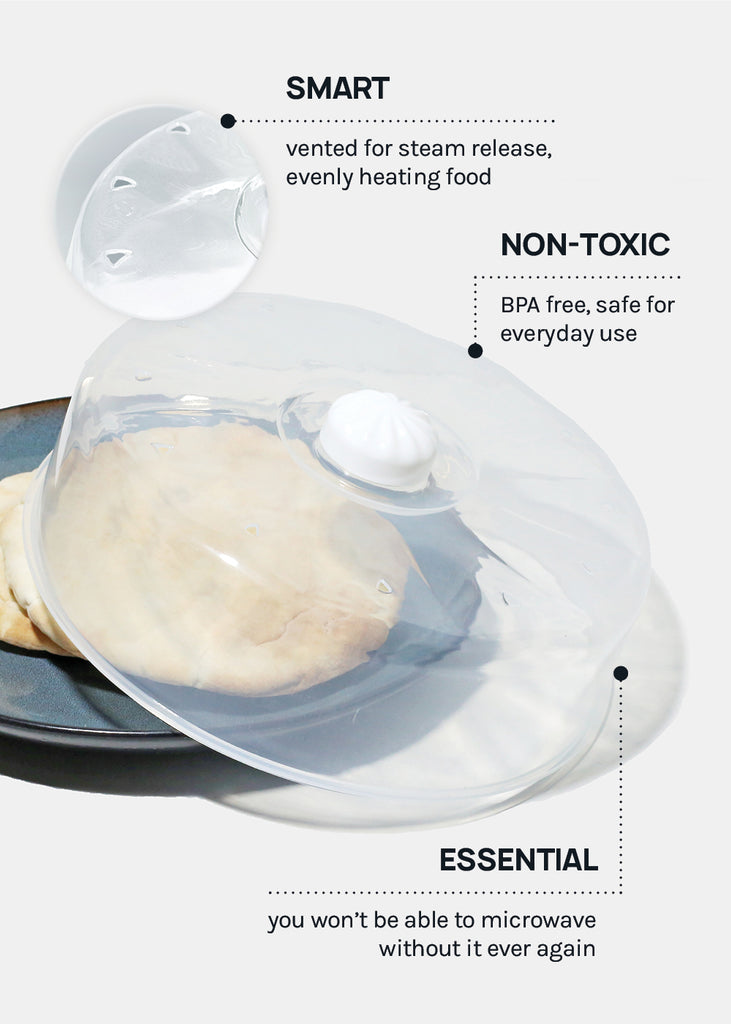 Microwave Food Covers - Silicone Vented Reusable Covers, From