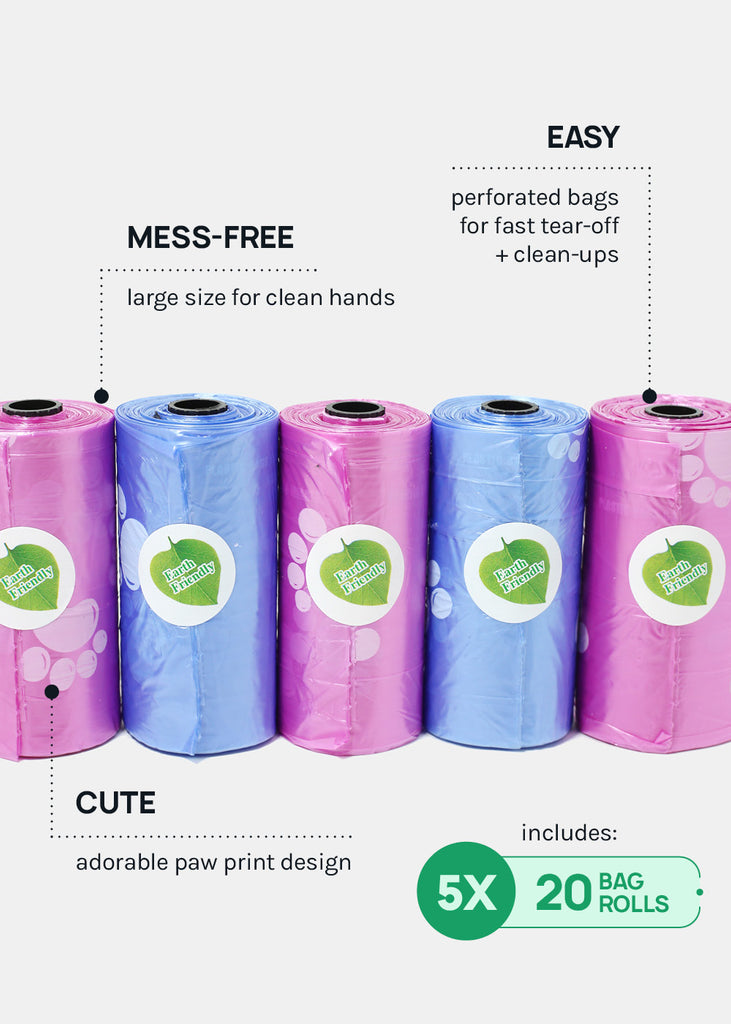 Paw Paw Poop Bag Bags Refills (5 Rolls)  ACCESSORIES - Shop Miss A