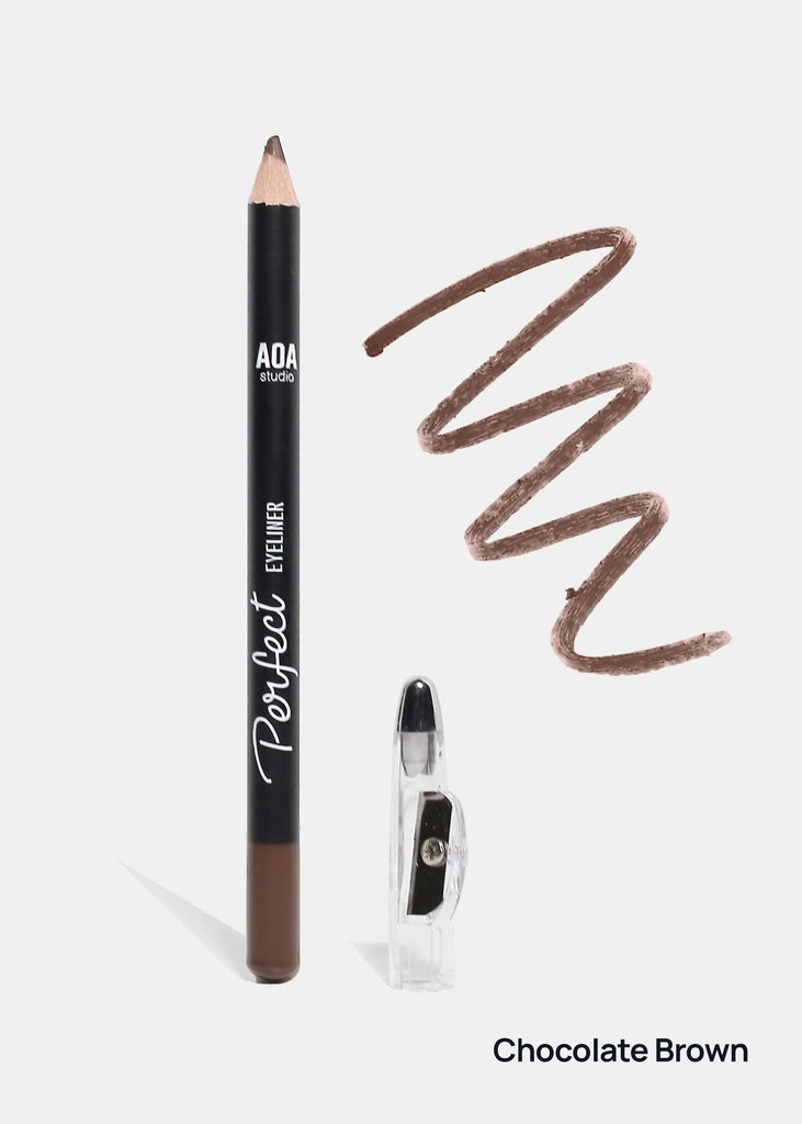 AOA Perfect Eyeliner Pencil Chocolate Brown COSMETICS - Shop Miss A