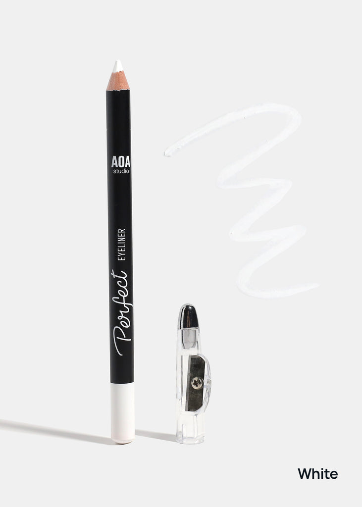 AOA Perfect Eyeliner Pencil White COSMETICS - Shop Miss A